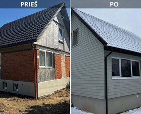 Stogo ir fasado renovacija